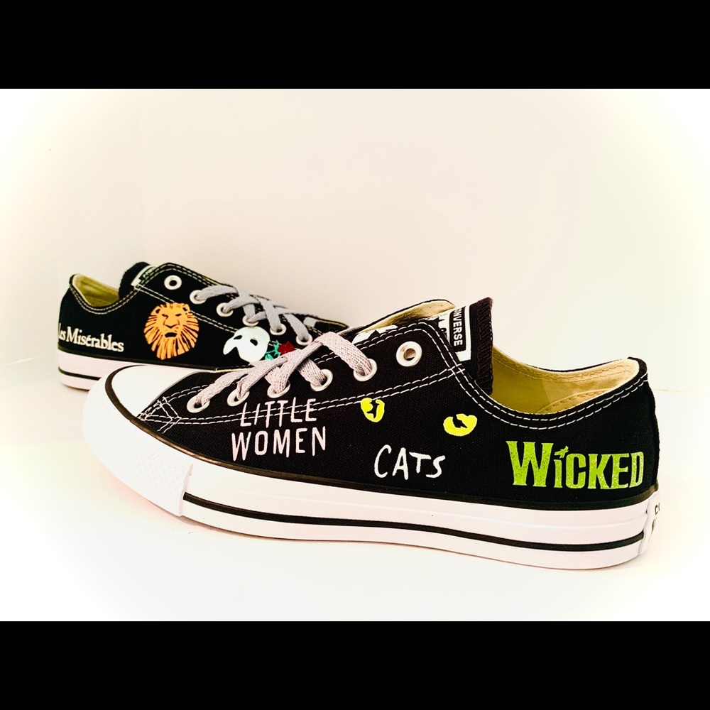 Broadway Musical Theatre Converse All Star Shoe